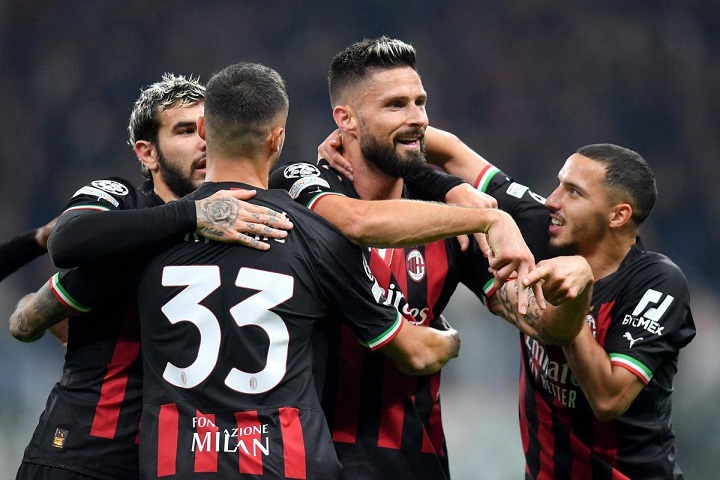 L'AC Milan atteint les huitièmes de finale de la Ligue des champions